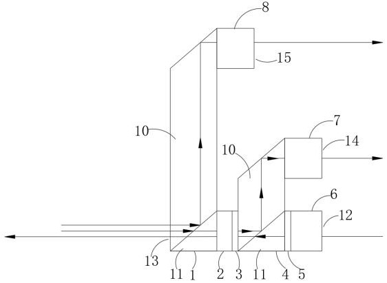 Four-port circulator with multiple isolators and coherent BIDI optical module