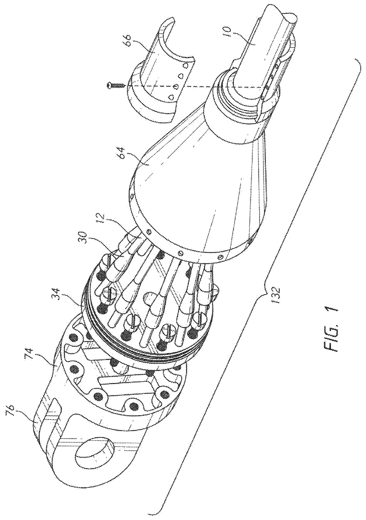 Intelligent fiber rope termination, module, and networking technologies