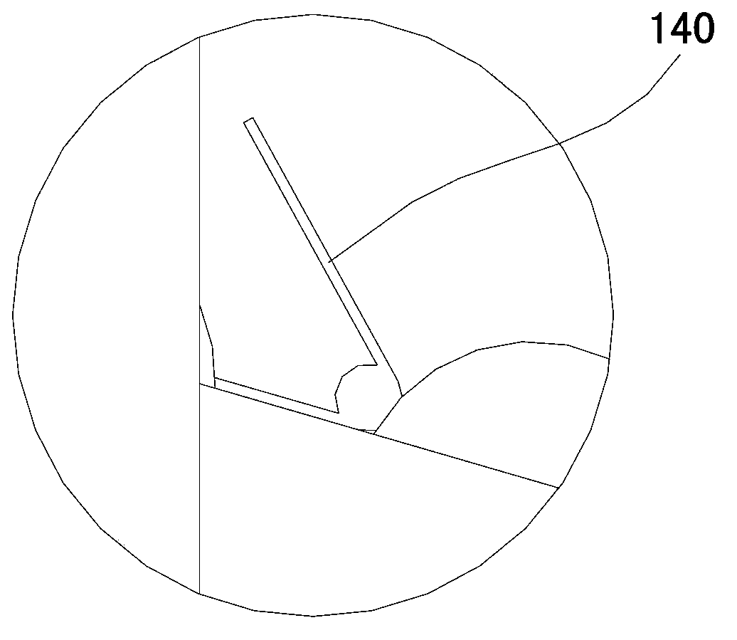 Automatic material loading and unloading device and automatic navigation car match with same