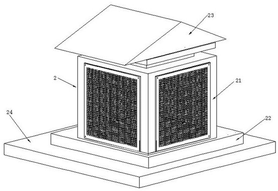 Protection device for power transformation equipment