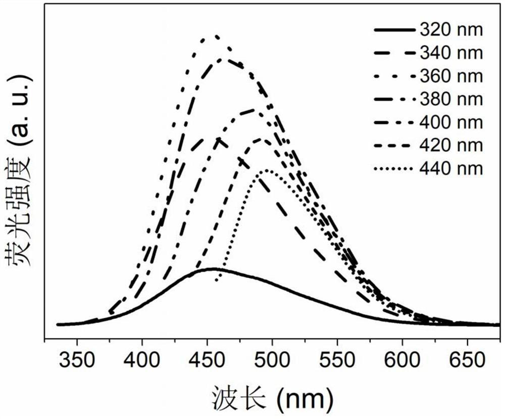 Biomass carbon dot/wood composite photocatalytic material and preparation method and application thereof