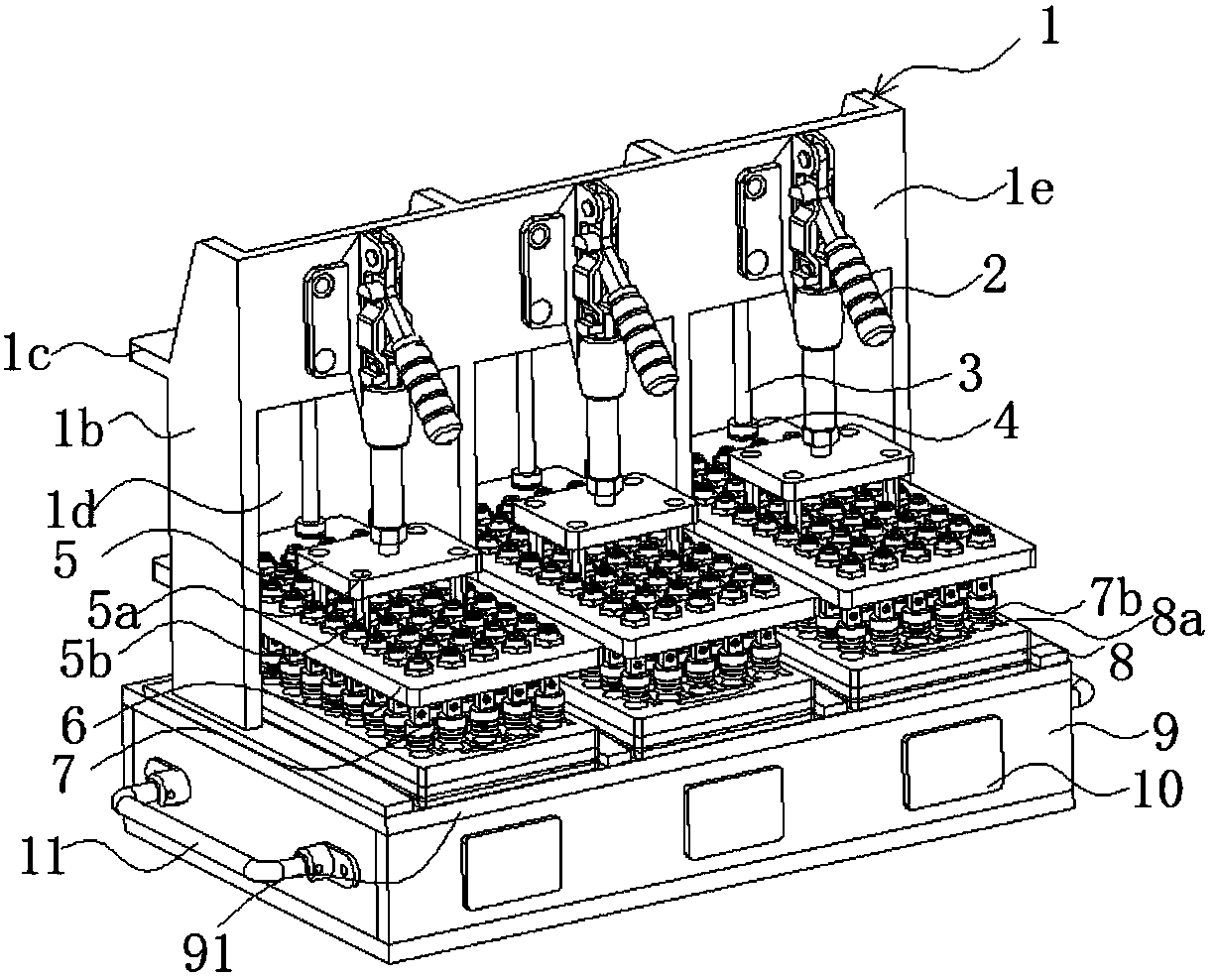 Capsule endoscope housing adhesion solidification clamp