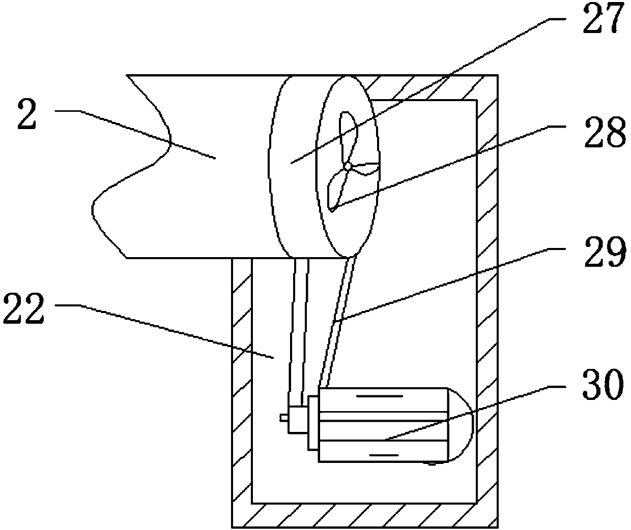 Device for efficiently extracting amino acid in peanuts