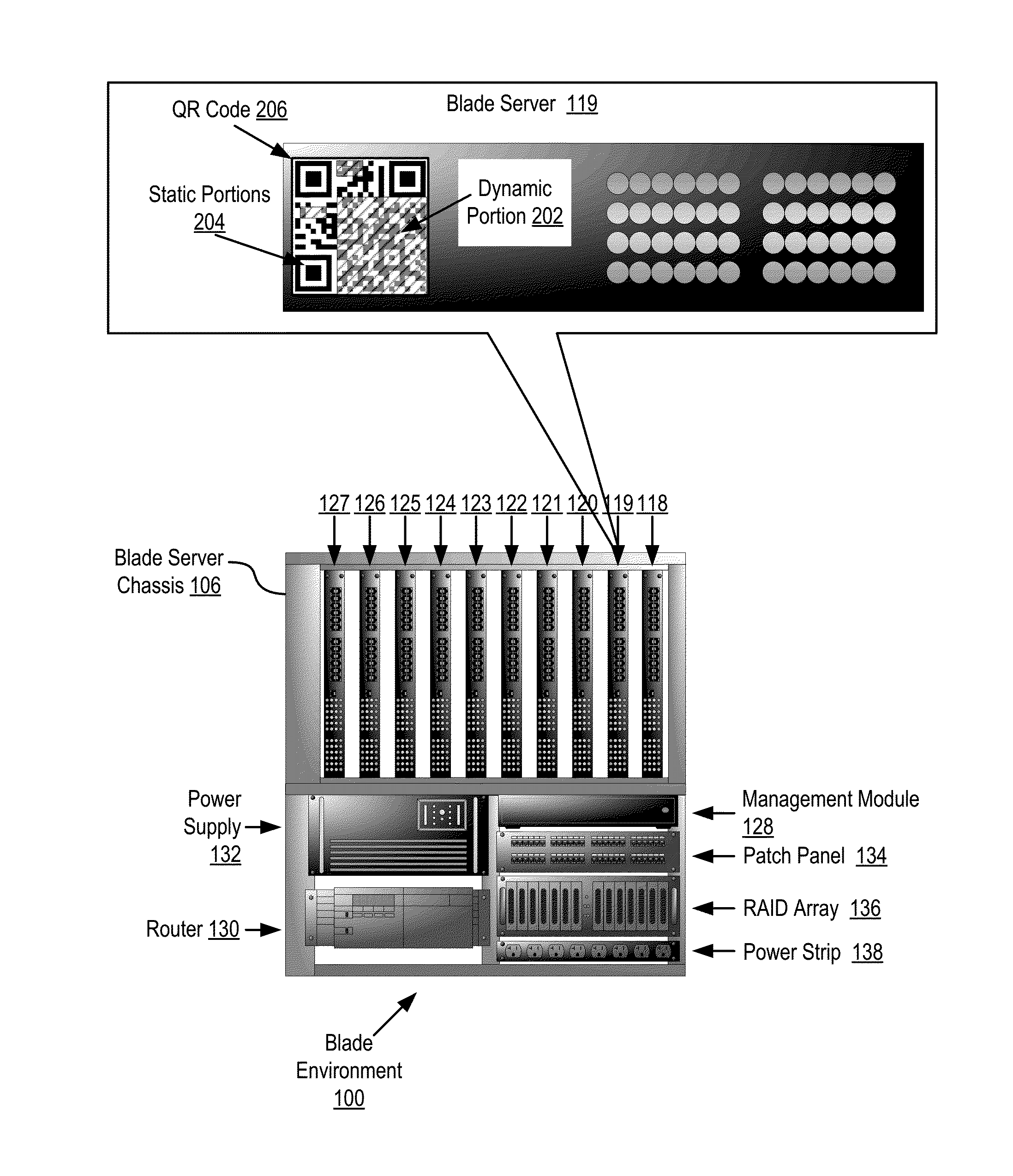 Generating a hybrid quick response (QR) code