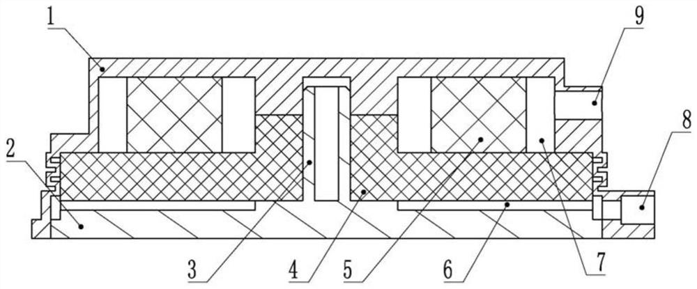 Flat plate capillary pump assembly