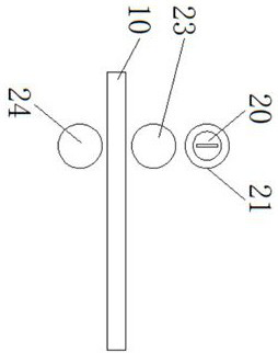 Anti-theft electromagnetic lock device for rail transit platform door