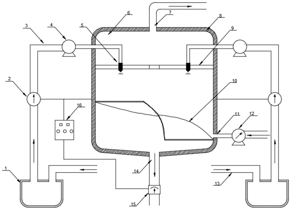 A device and method for enhancing heat transfer of mist droplet evaporation