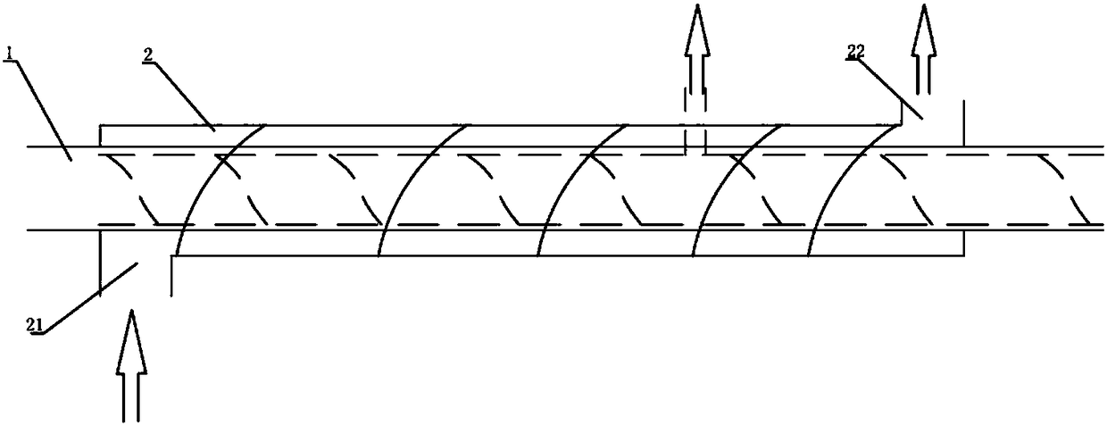 Domestic garbage processing system and processing method thereof