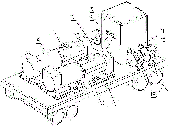 Resistance wire type coal seam heating device