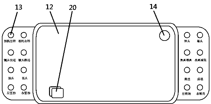 Photographing robot and application method thereof