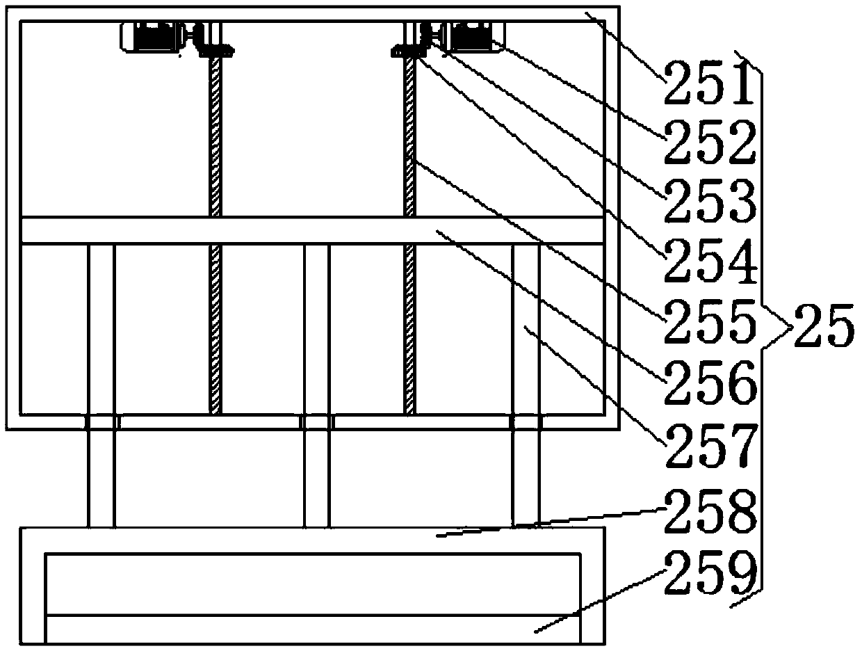 A textile dyeing device with drying effect