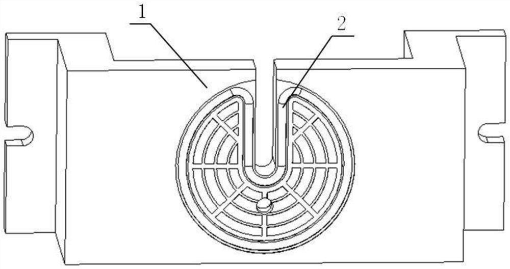 Fixture for milling axially-overlapped thin-wall disc type workpieces