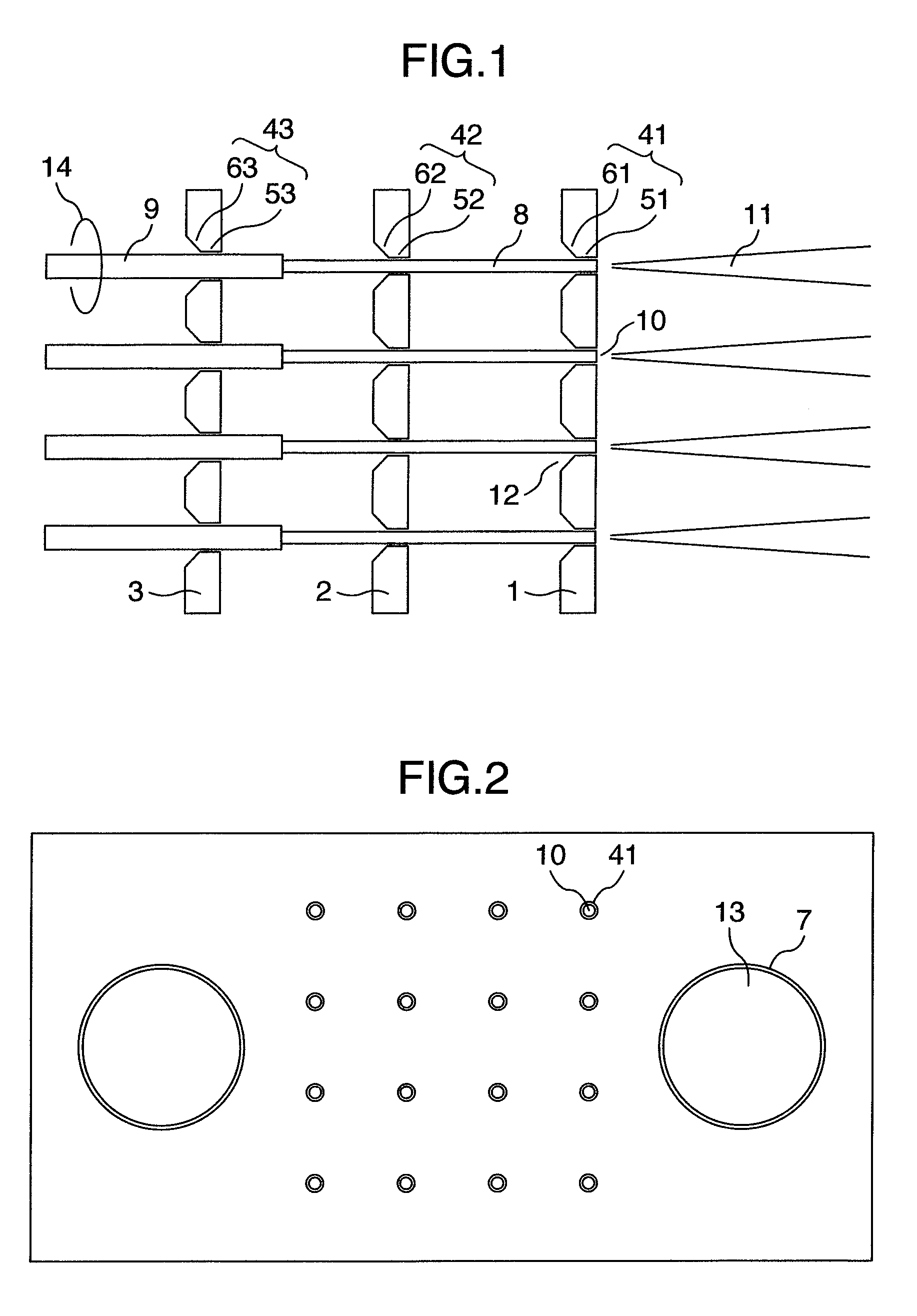 Optical fiber array, optical component and optical switch using the optical fiber array