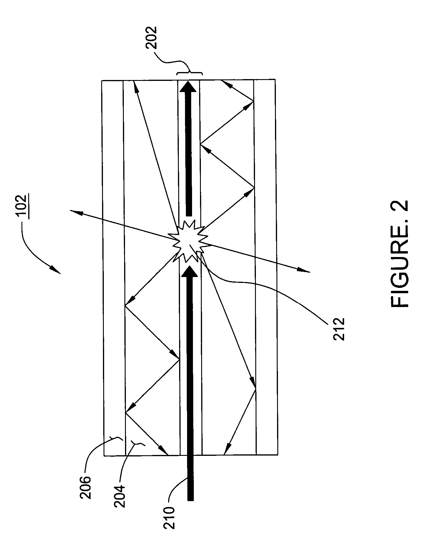 Efficient distributed sensor fiber