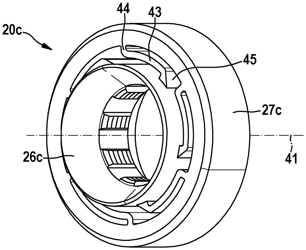 Bearing arrangement for drive unit and adjustment drive with bearing arrangement