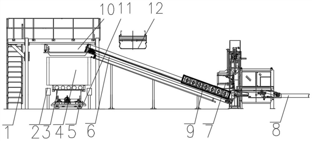 Processing preparation system for blending cigarette sheets