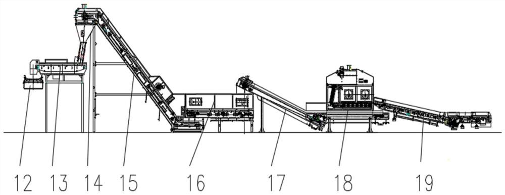 Processing preparation system for blending cigarette sheets