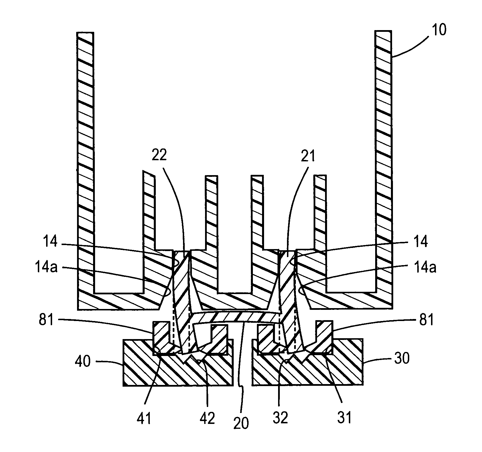 Connector for two-way optical communications