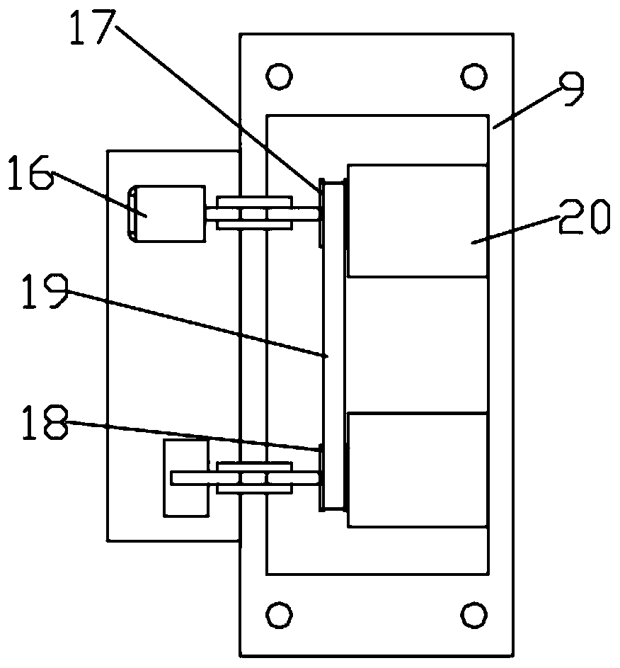 Adjustable automatic machining device with continuous sample feeding function