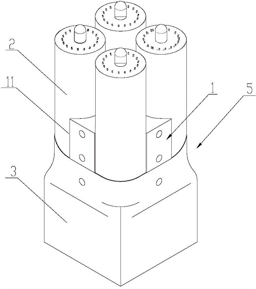 Positron emission tomography (PET) detector module, PET detector submodule and positioning device for photoelectric detector