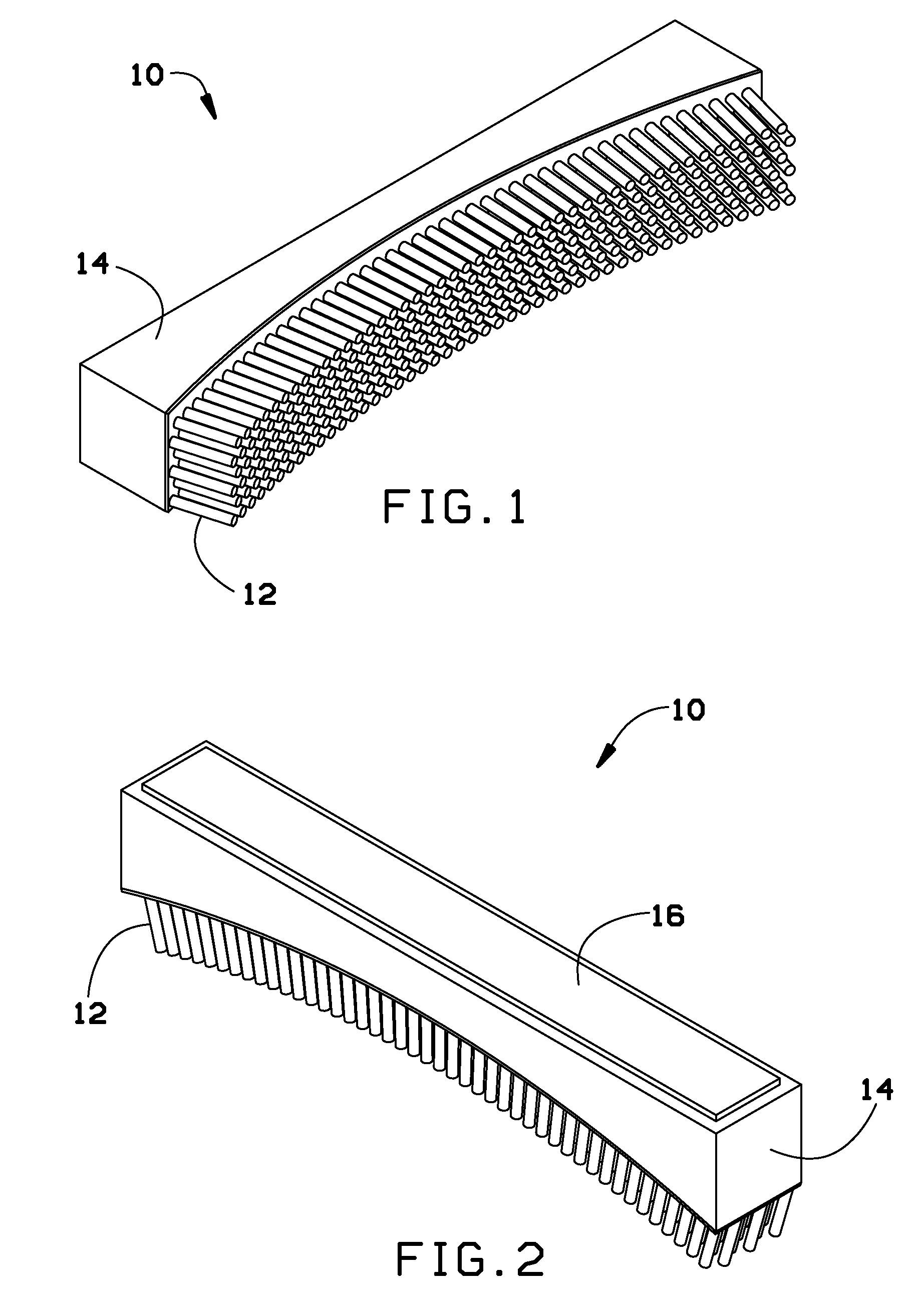 Brush attachment for pet door