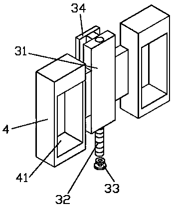 An outdoor new energy-powered garbage bin automatic sorting device