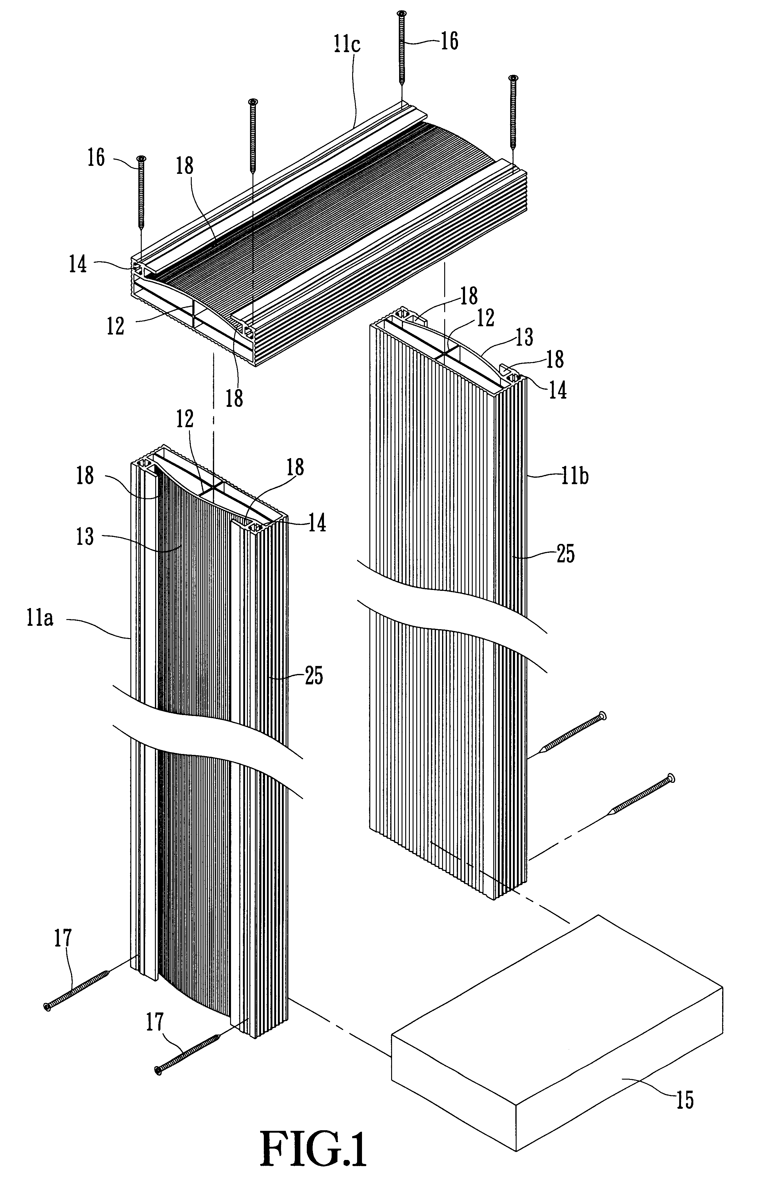 Auxiliary frame for improving conventional frame and method for working the same