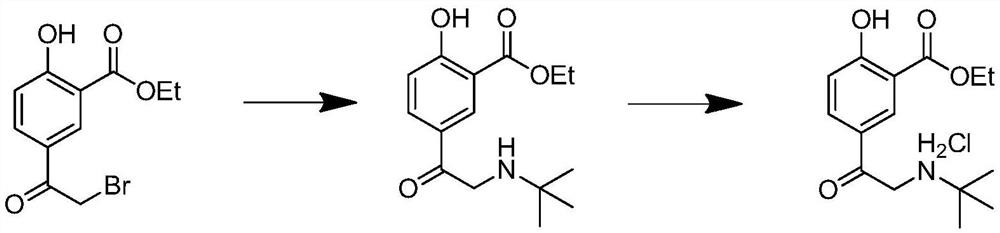 A deuterium labeled d  <sub>3</sub> -synthetic method of albuterol