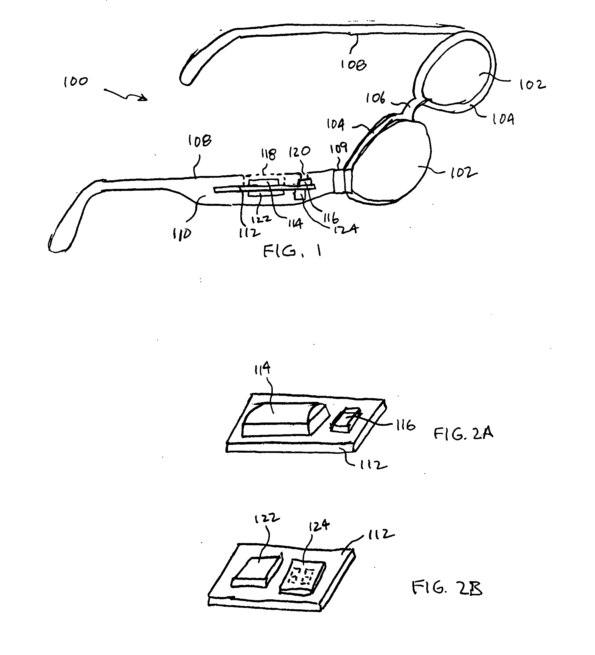 Eyewear with radiation detection system