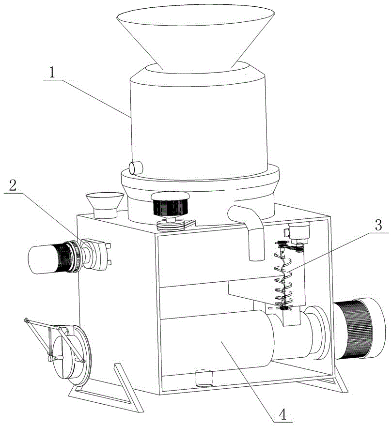 Biogas liquid and biogas residue solid-liquid separation method