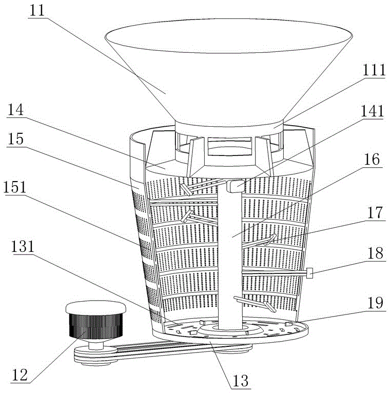 Biogas liquid and biogas residue solid-liquid separation method