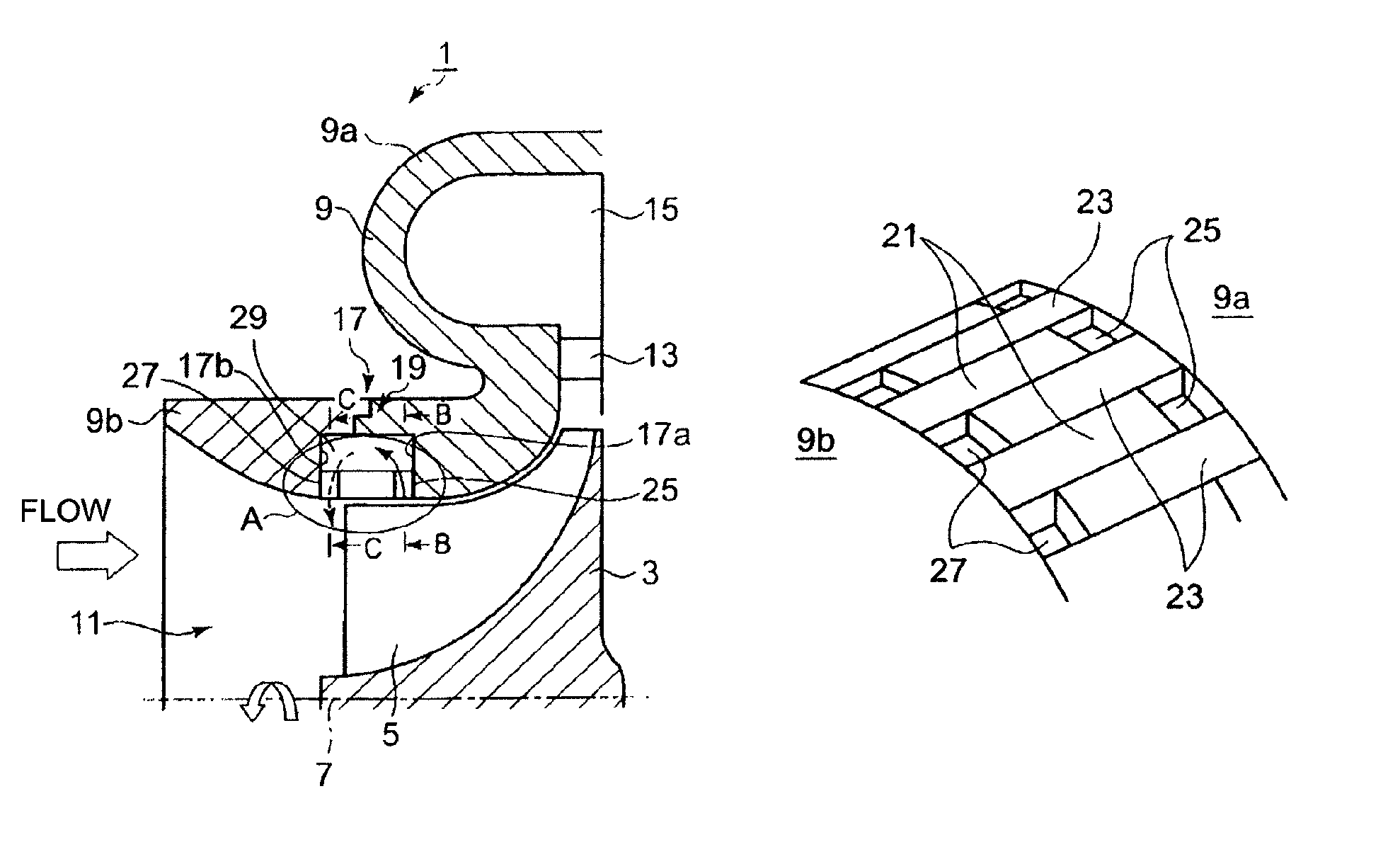 Compressor of exhaust gas turbocharger