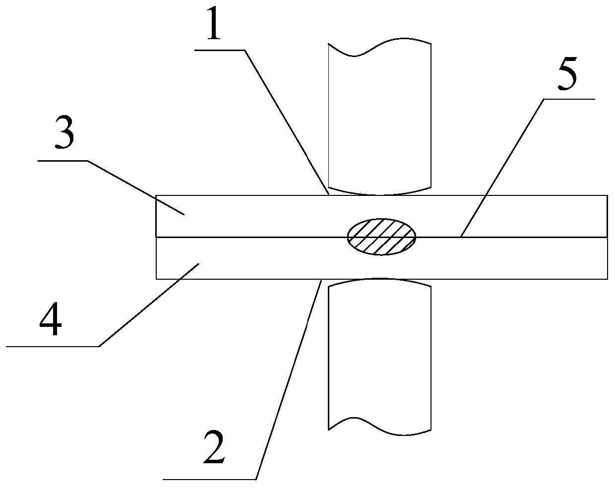 Method for reducing grinding frequency of aluminum alloy spot welding electrode