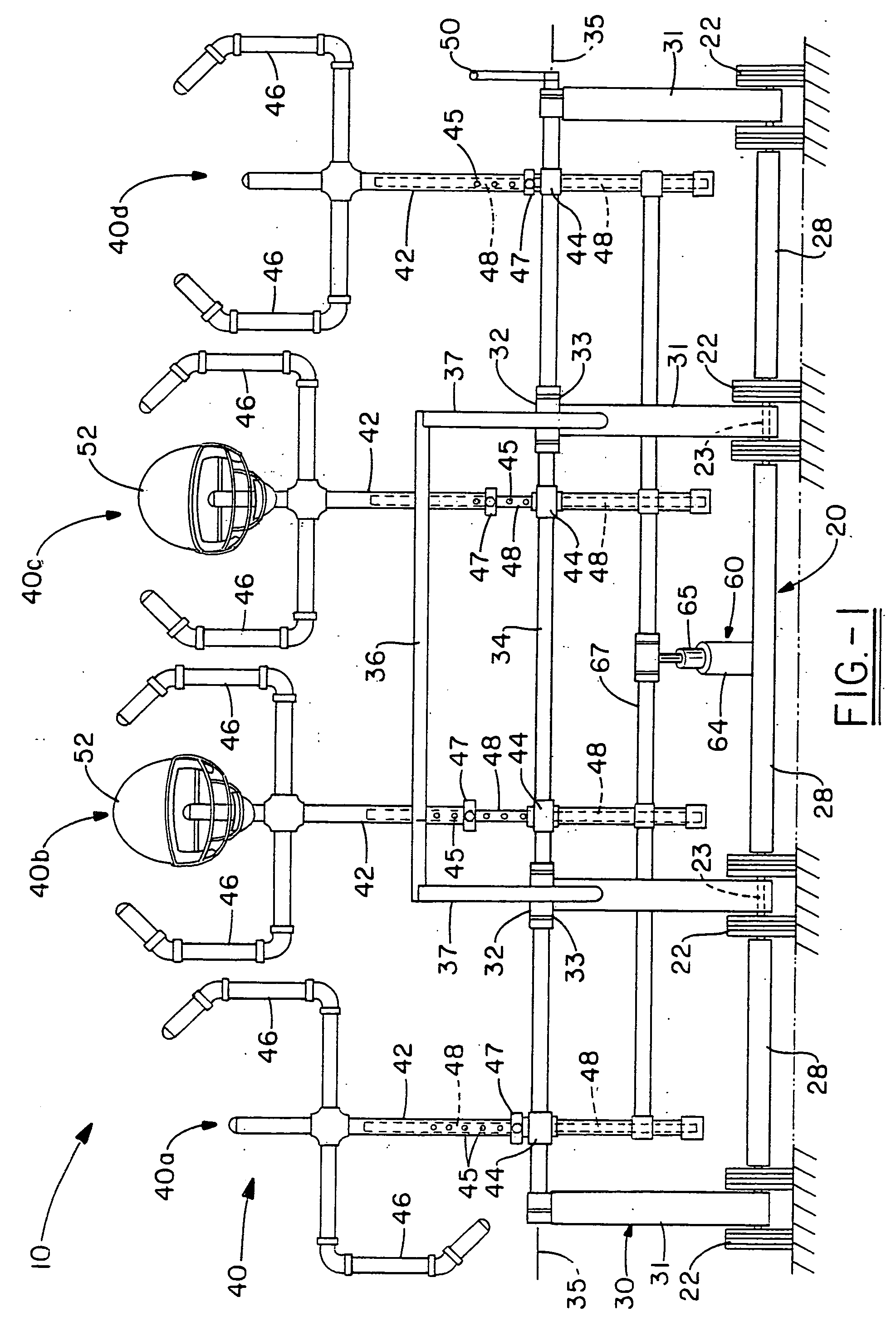 Football training device