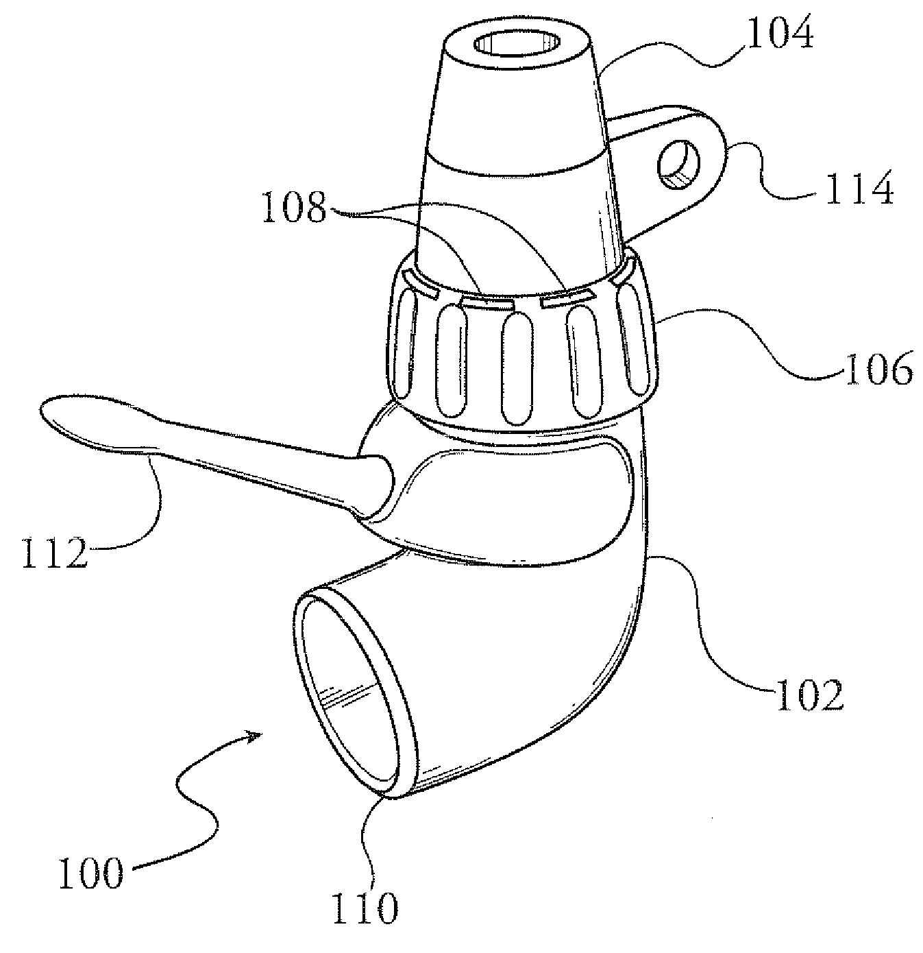 Vented iris control for luminaire