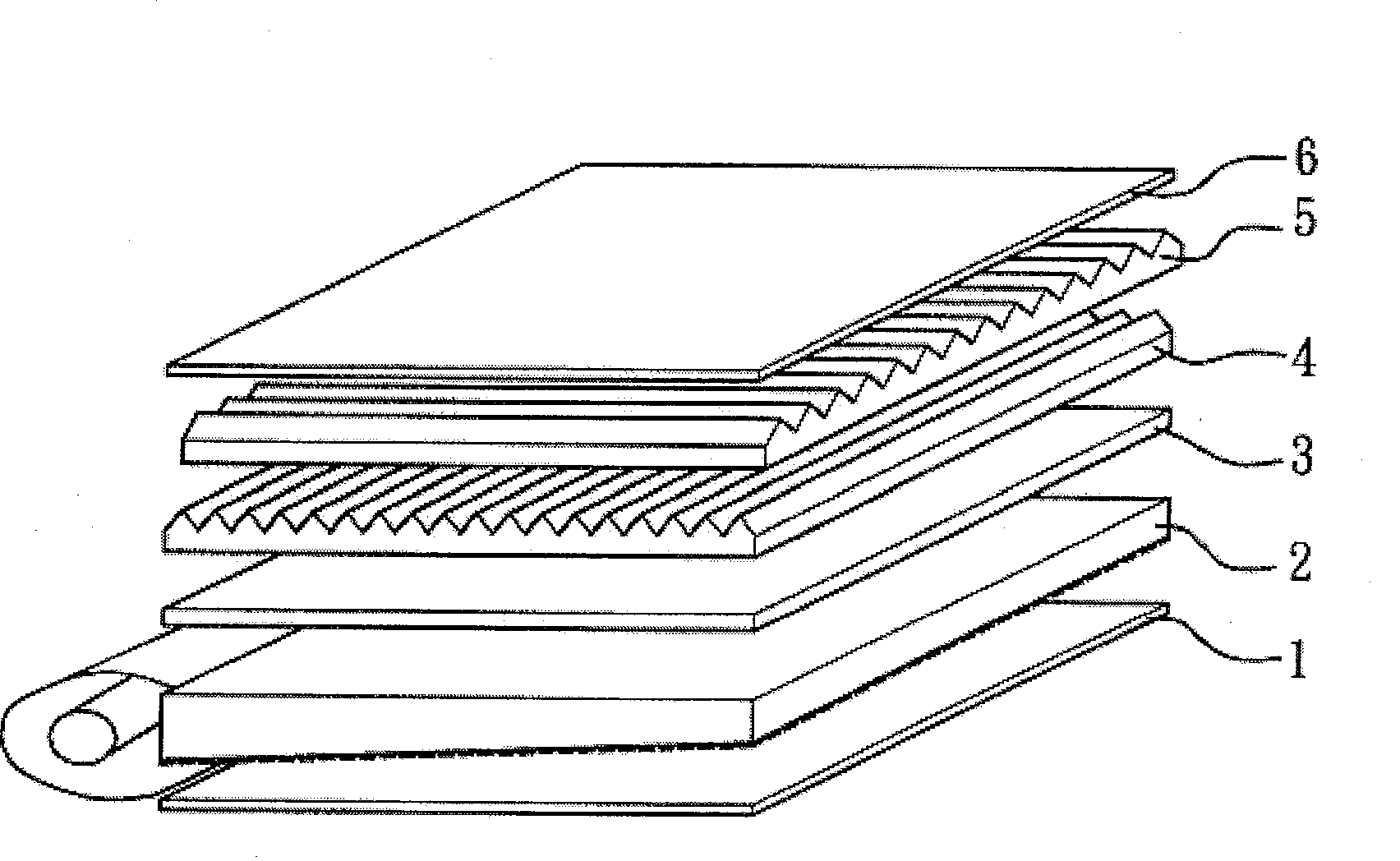 Antiscraping optical film and use thereof