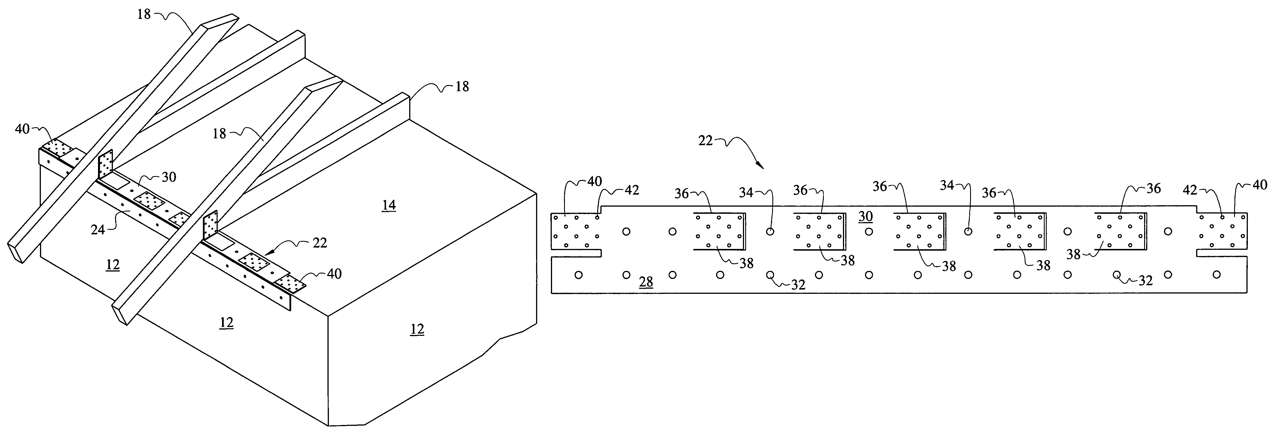 Truss bracket for shipping container construction