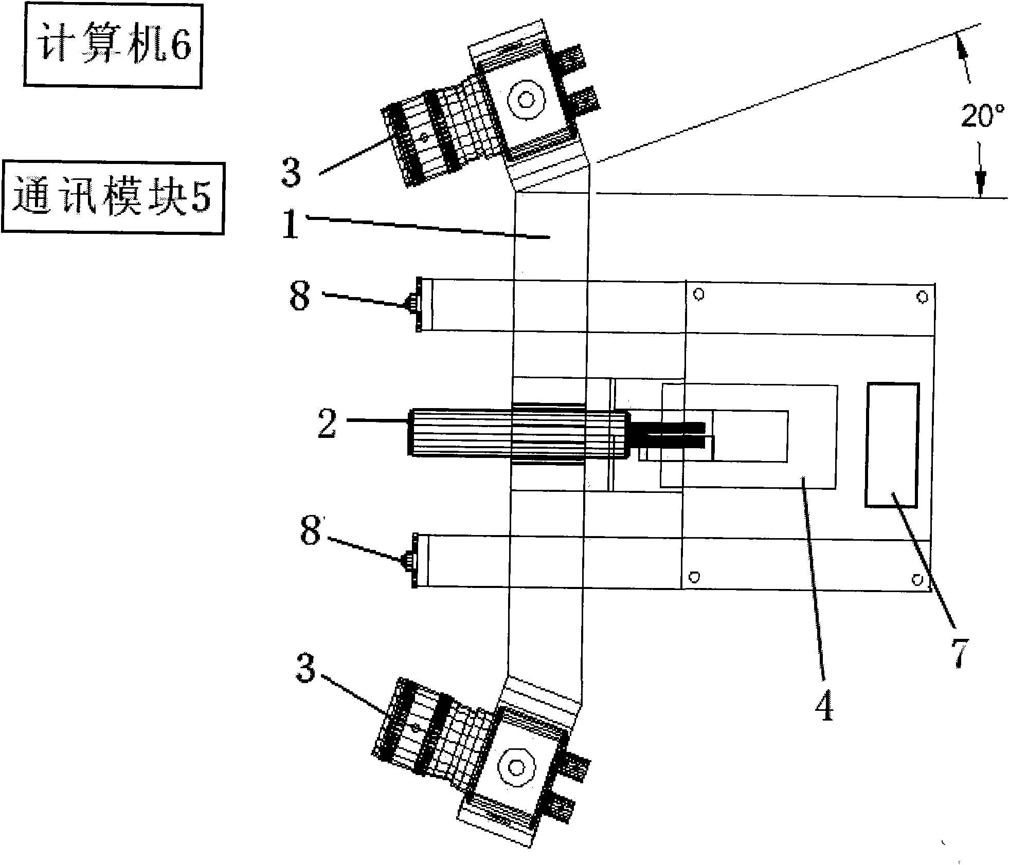 Hand-held three-dimensional surface information extraction method and extractor thereof