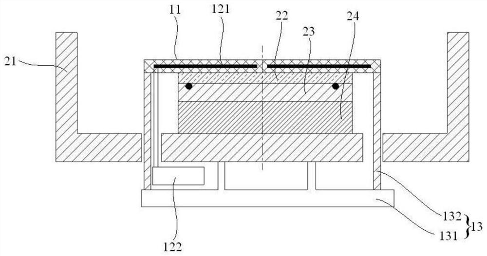 Compression ring assembly and semiconductor process chamber