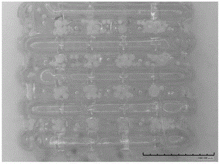 Bone repair porous compound scaffold based on 3D (three-dimensional)-Bioplotter printing technology and preparation method thereof