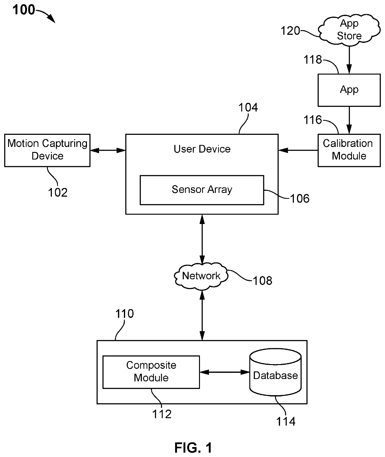 System and method for real-time camera tracking to form a composite image