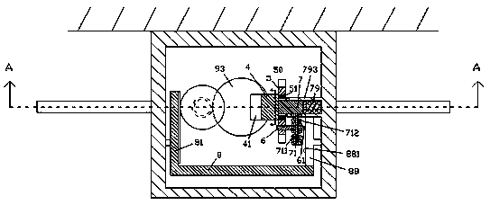 Computer display device assembly capable of preventing emergency power-off