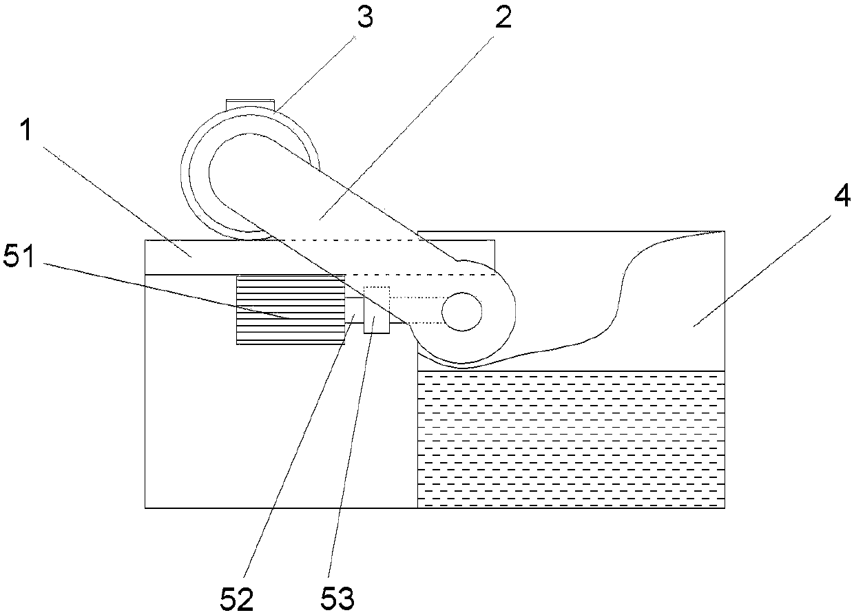 Testing system for sealing performance of motor and control method thereof