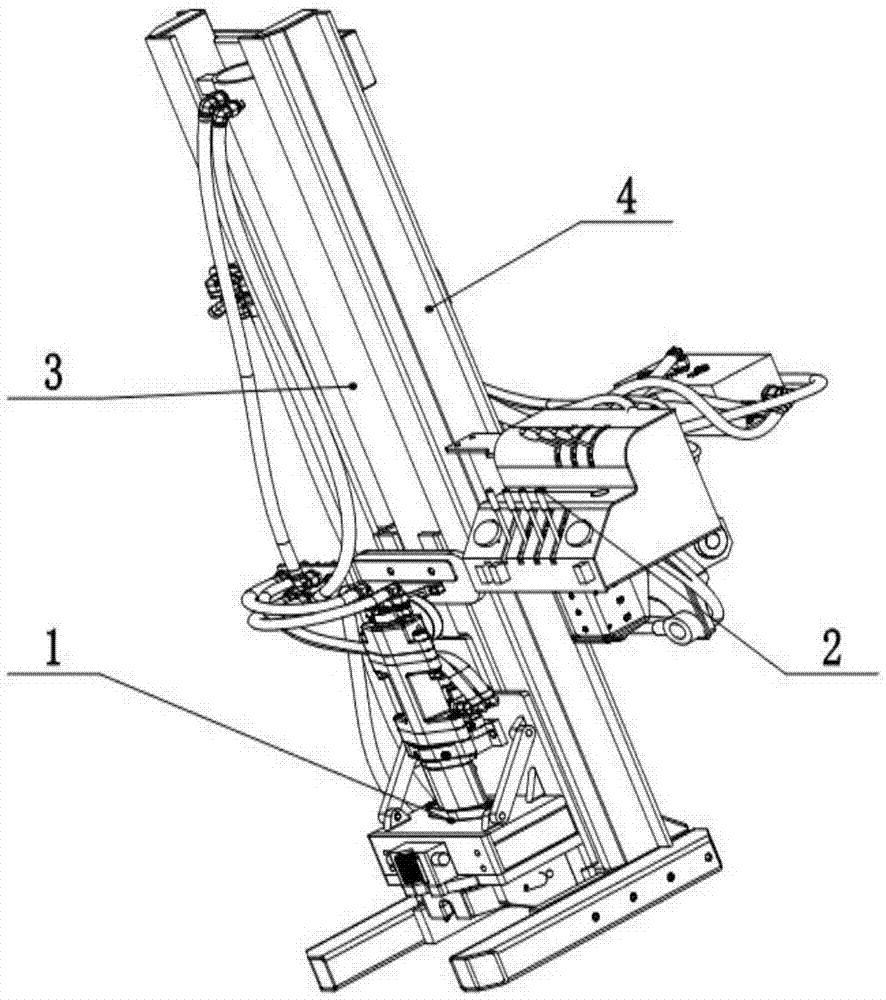 High-frequency hydraulic power head and soil restoration sampling drilling machine using power head