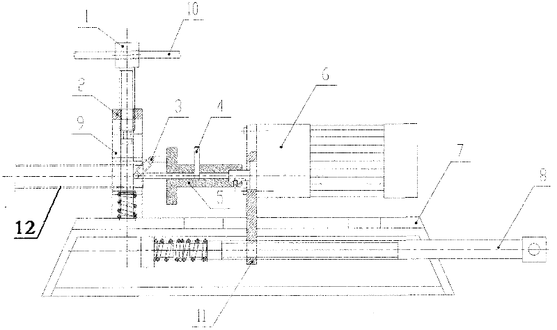 Electric flanging machine for steel pipes