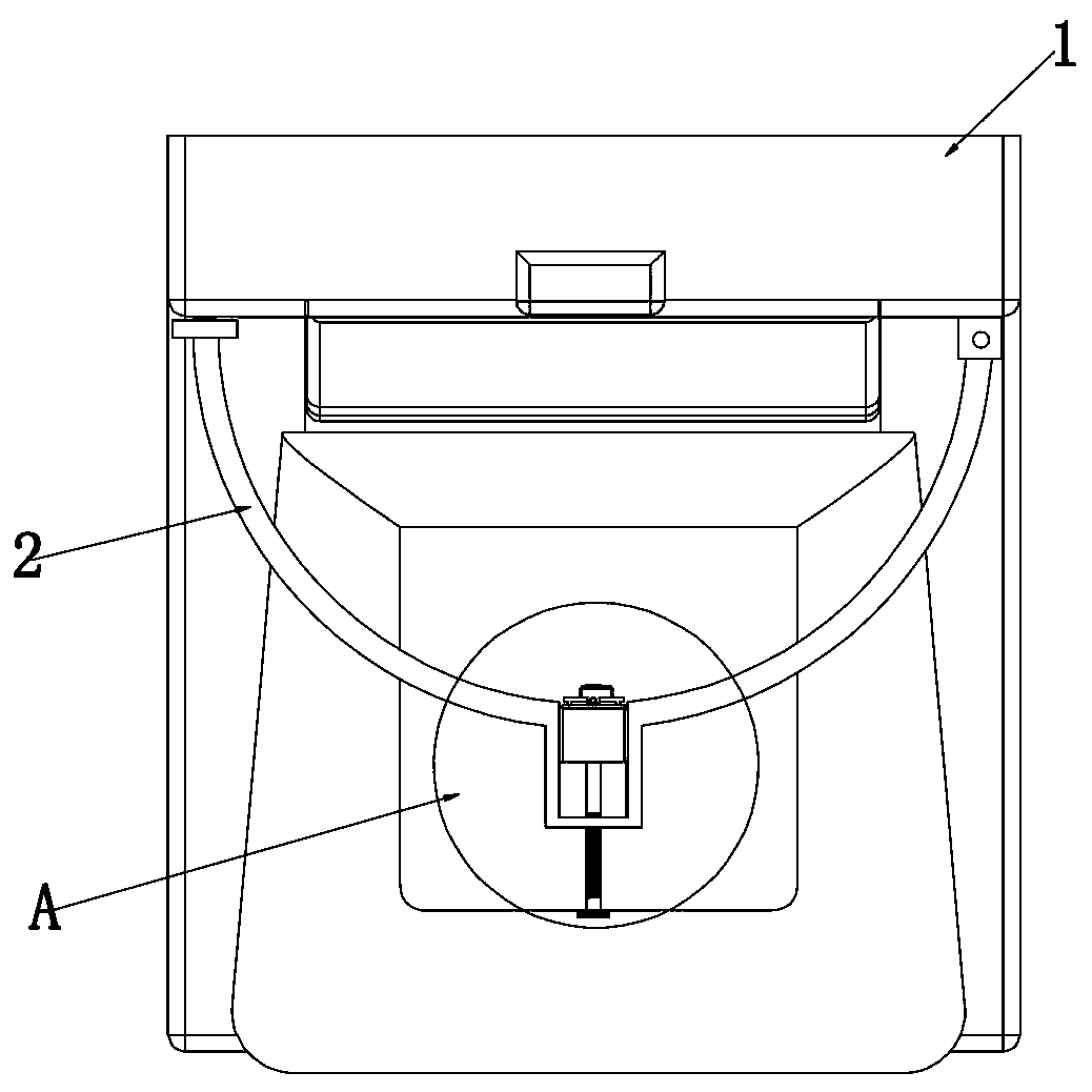 Stomach digestion promoting auxiliary device for traditional Chinese medicine gastroenterology department