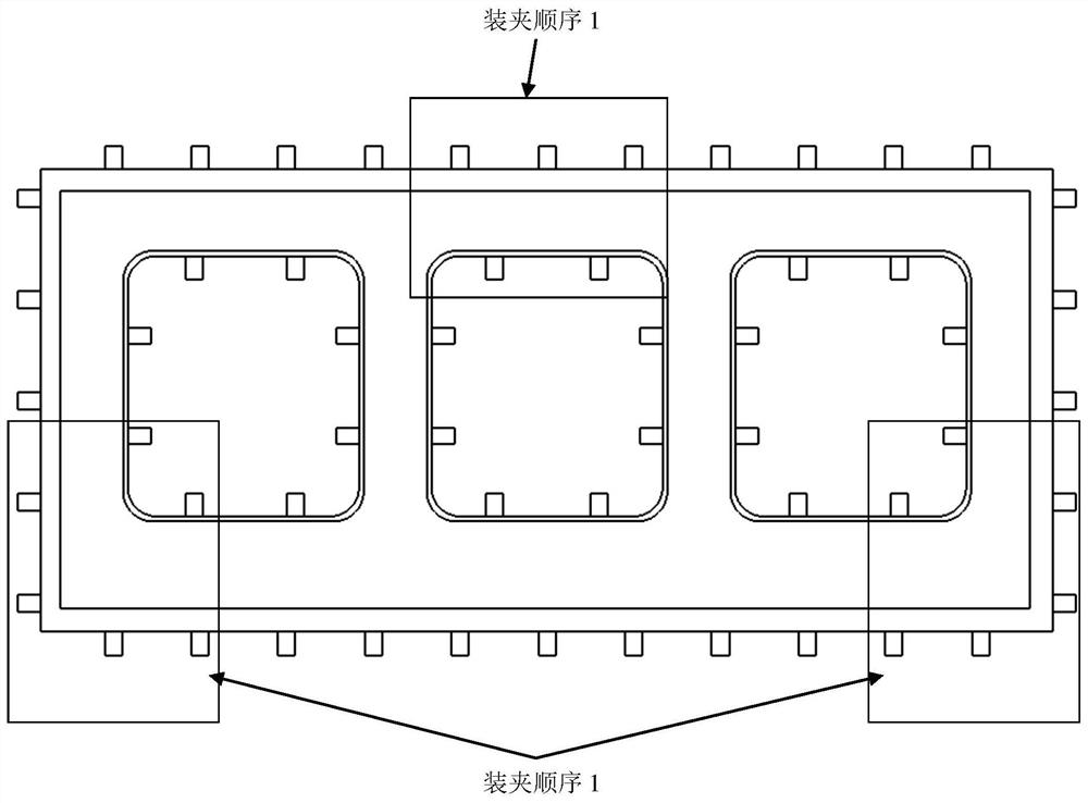 A numerical control machining method for super-large complex thin-walled parts of titanium alloy