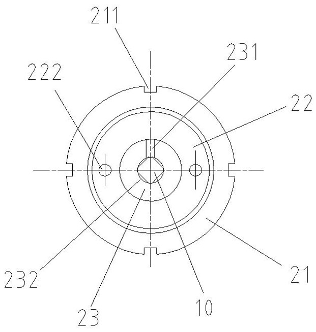 Manual threaded hole tapping tool and method