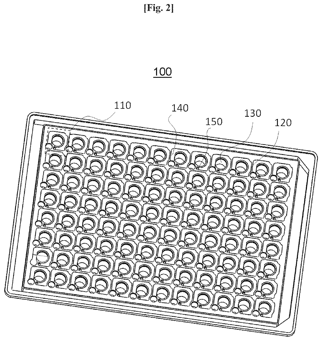 Microfluidic multi-well-based cell culture testing device