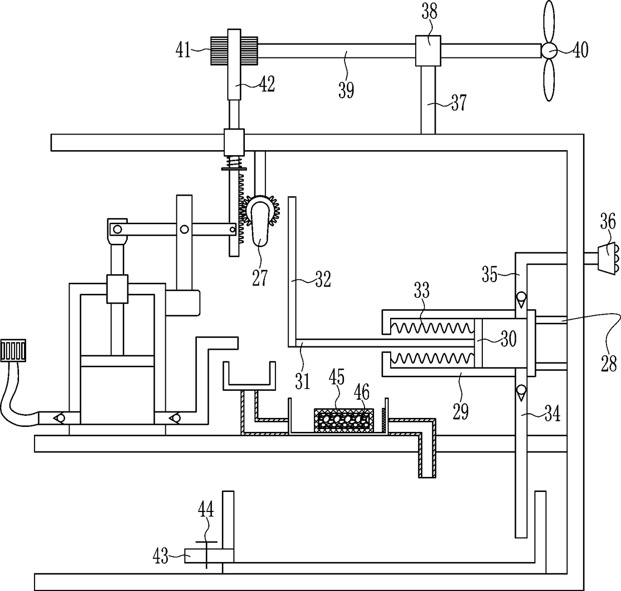 Building engineering bridge tunnel interior accumulated water pump drainage equipment